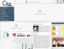 Tablet Screenshot of giu.co.in